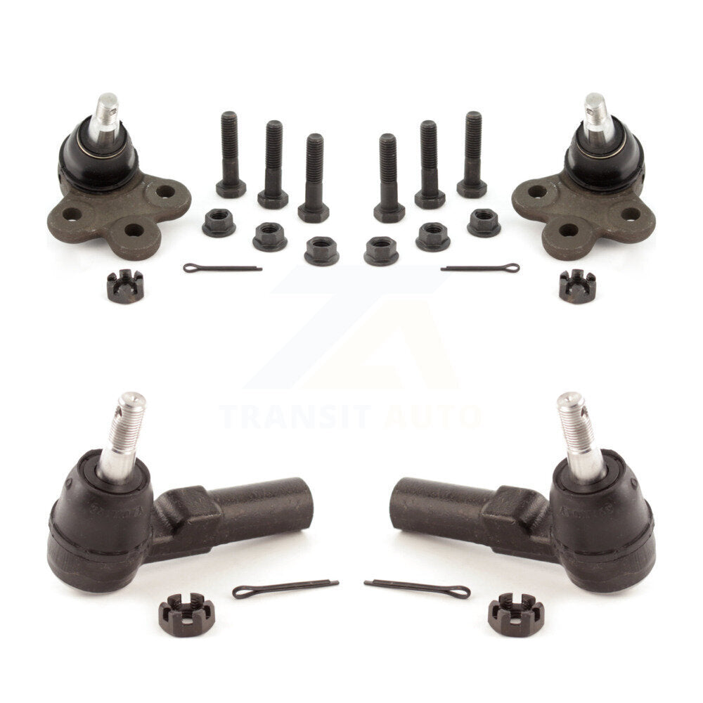 Front Ball Joint Tie Rod End Kit For Buick LeSabre Cadillac DeVille Pontiac Park