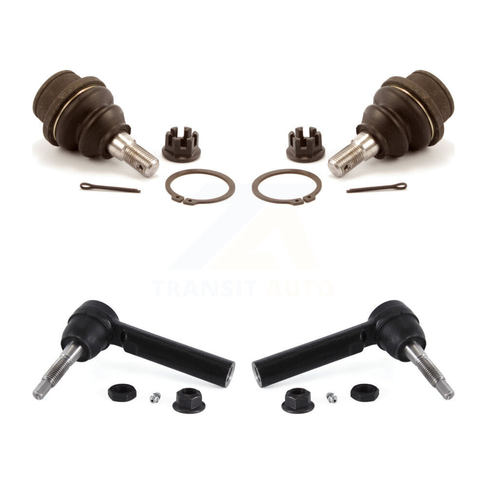 Front Ball Joint & Tie Rod End Kit For GMC Sierra 1500 Chevrolet Silverado Tahoe