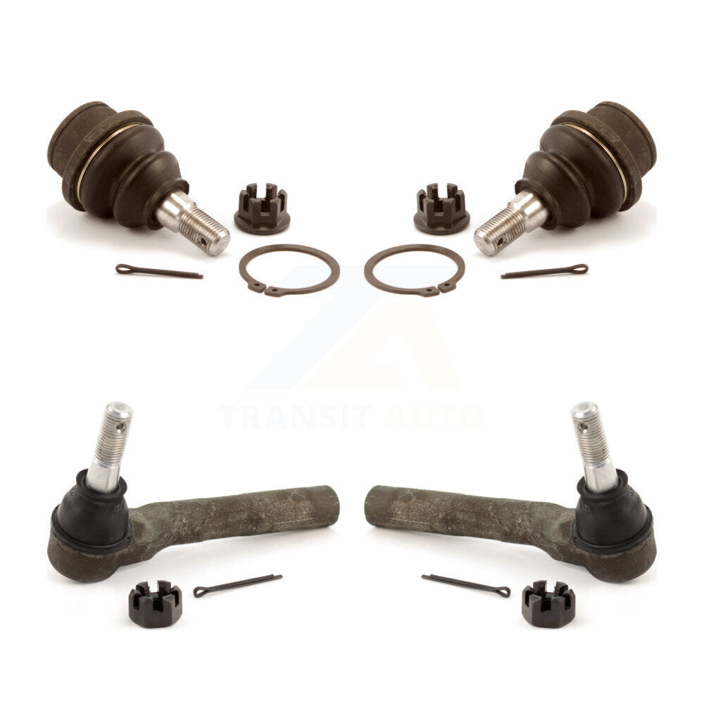 Front Ball Joint And Tie Rod End Kit For Chevrolet Express 1500 GMC Savana 2500