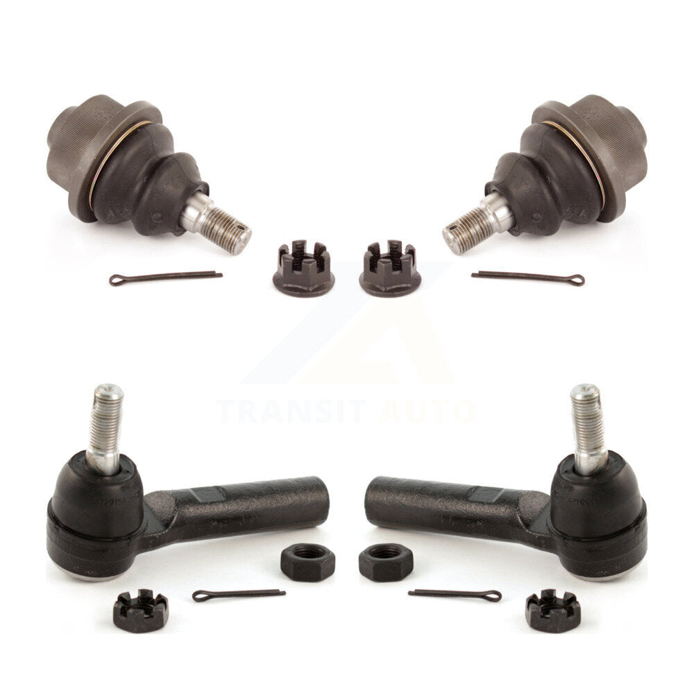Front Ball Joint Tie Rod End Kit For Chevrolet GMC Sierra 2500 HD Silverado 3500