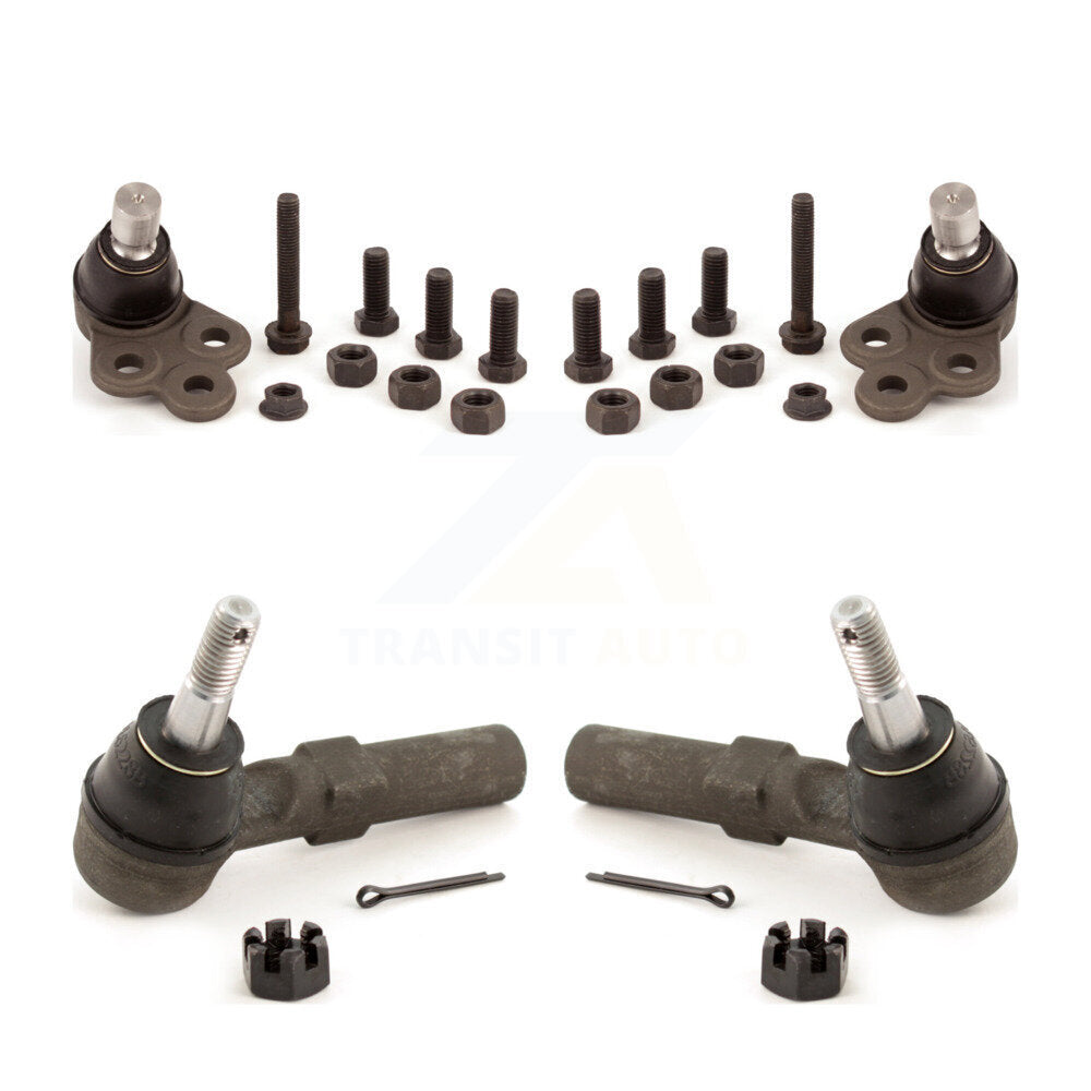 Front Ball Joint And Tie Rod End Kit For Chevrolet Cobalt Pontiac G5 Saturn Ion