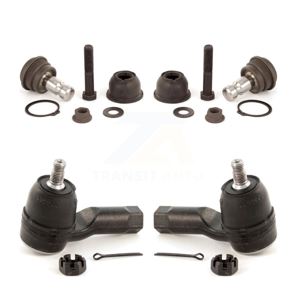 Front Suspension Ball Joint And Tie Rod End Kit For 2001-2006 Hyundai Santa Fe