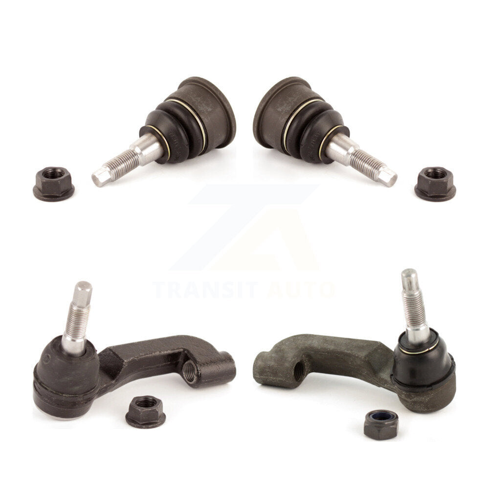 Front Suspension Ball Joint And Tie Rod End Kit For 2002-2004 Jeep Liberty