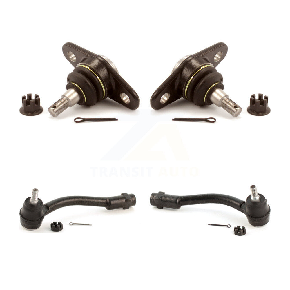 Front Suspension Ball Joint And Tie Rod End Kit For 2006-2011 Kia Rio Rio5
