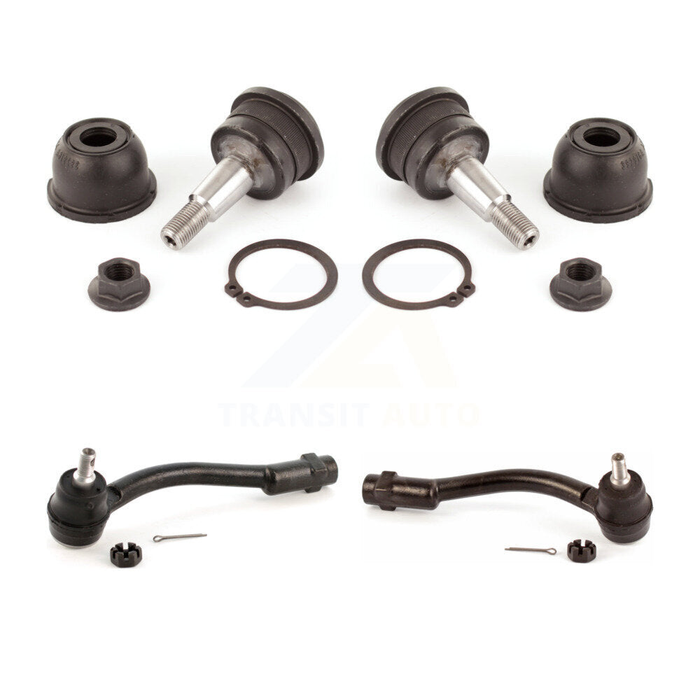 Front Suspension Ball Joint & Tie Rod End Kit For 2006 Hyundai Accent Hatchback
