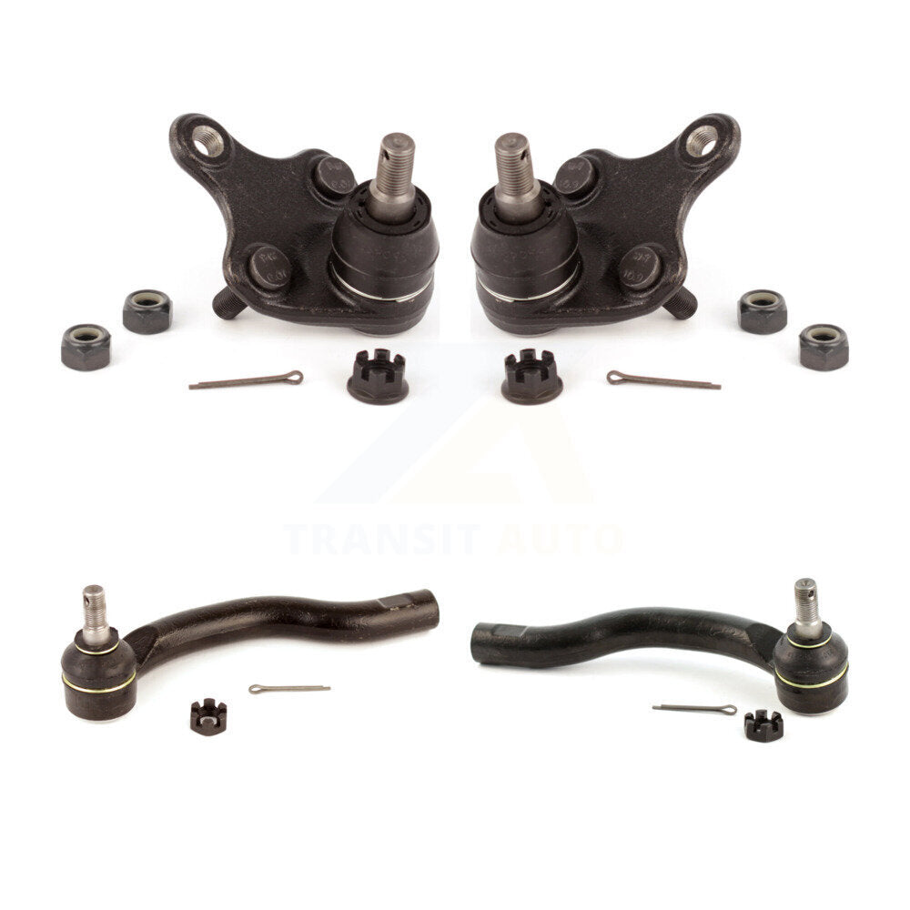 Front Ball Joint And Tie Rod End Kit For Toyota RAV4 Lexus NX300 NX200t Scion tC