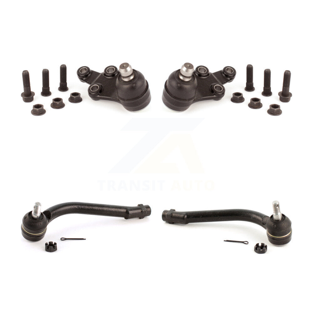 Front Suspension Ball Joint And Tie Rod End Kit For 2007-2012 Hyundai Veracruz