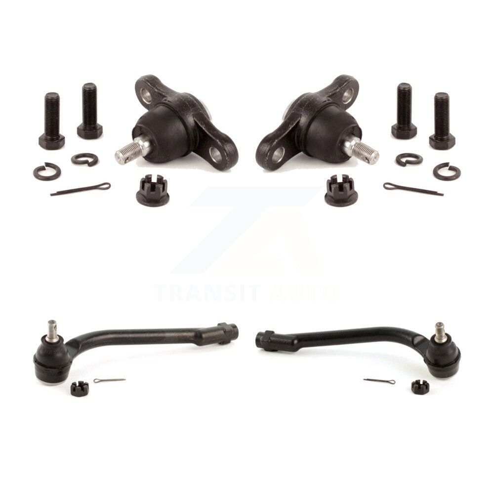 Front Ball Joint And Tie Rod End Kit For Hyundai Elantra Kia Forte Koup Forte5