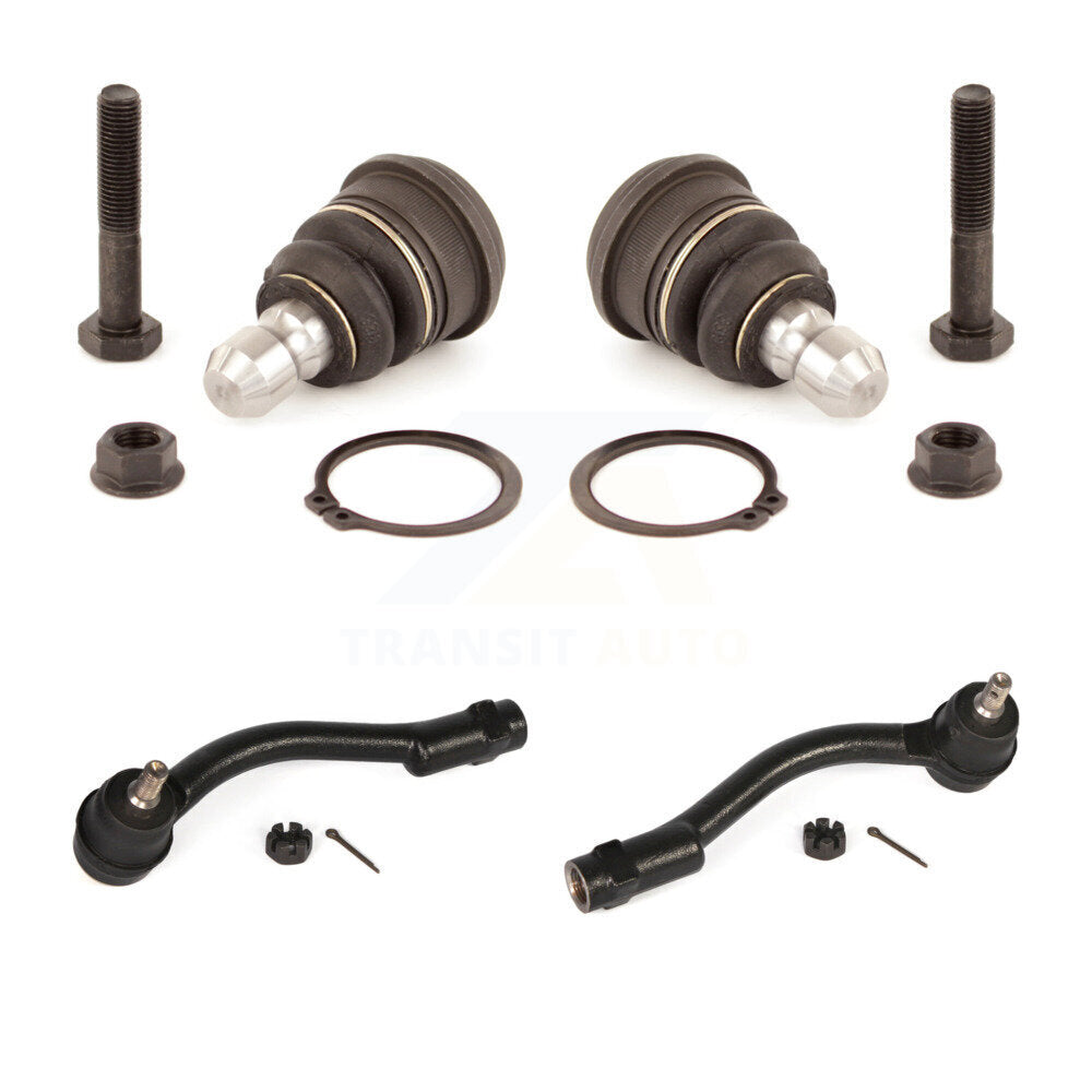 Front Suspension Ball Joint And Tie Rod End Kit For 2010-2013 Kia Soul