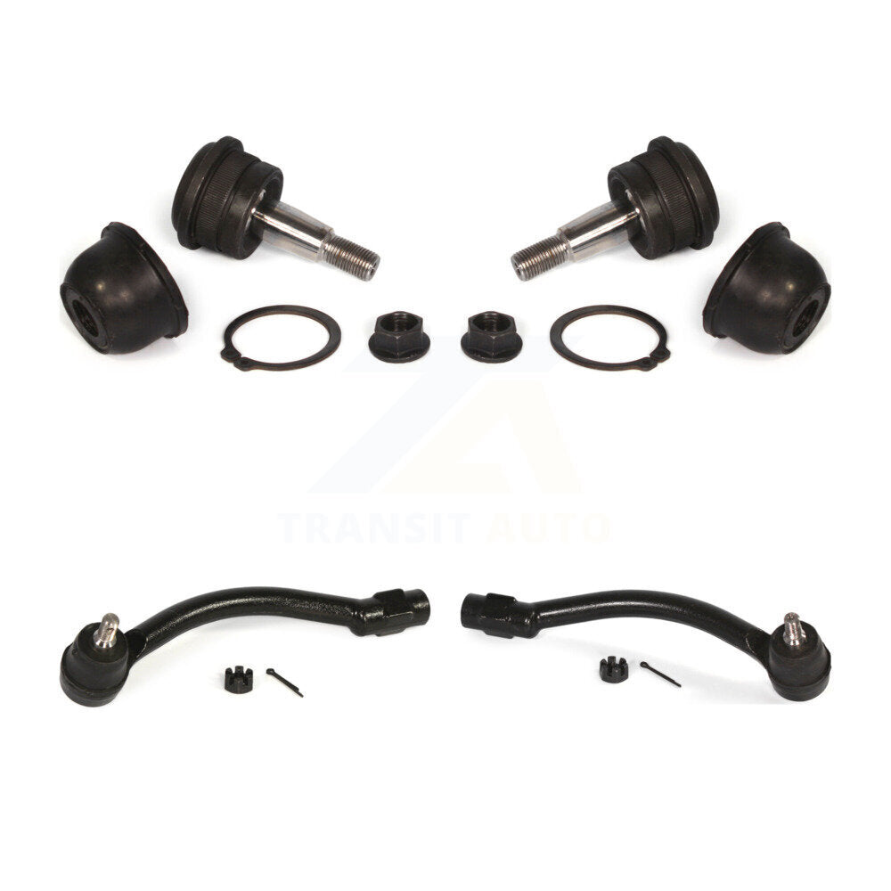 Front Ball Joint And Tie Rod End Kit For Hyundai Elantra GT Veloster Coupe