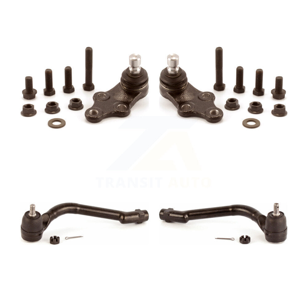 Front Ball Joint And Tie Rod End Kit For Hyundai Tucson Sonata Kia Sportage