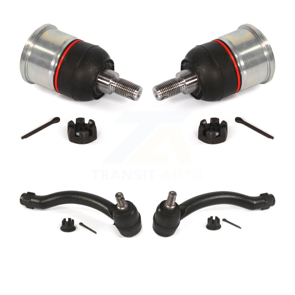 Front Suspension Ball Joint And Tie Rod End Kit For 2009-2014 Acura TL