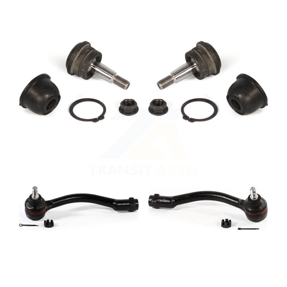 Front Suspension Ball Joint And Tie Rod End Kit For Kia Forte Forte5 Koup