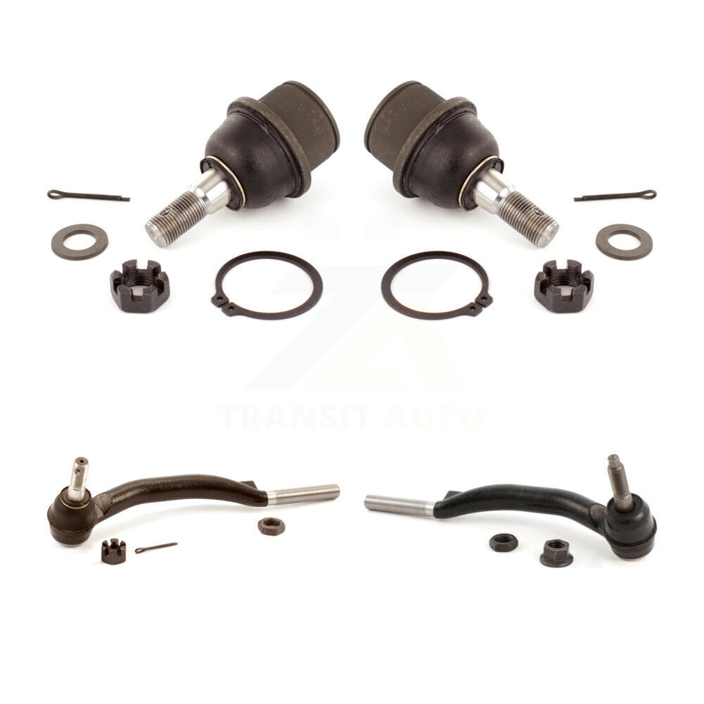 Front Ball Joint Tie Rod End Kit For Chevrolet GMC Trailblazer Envoy XL EXT SSR
