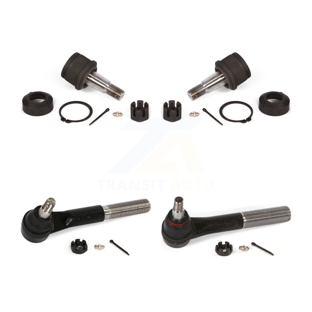 Front Ball Joint & Tie Rod End Kit For Ford F-350 Super Duty F-250 Excursion RWD