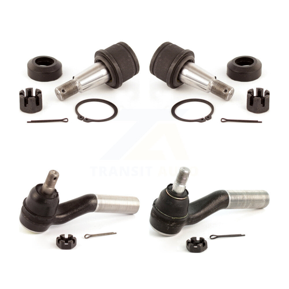 Front Ball Joint And Tie Rod End Kit For Ford E-350 Super Duty E-250 E-450 E-150