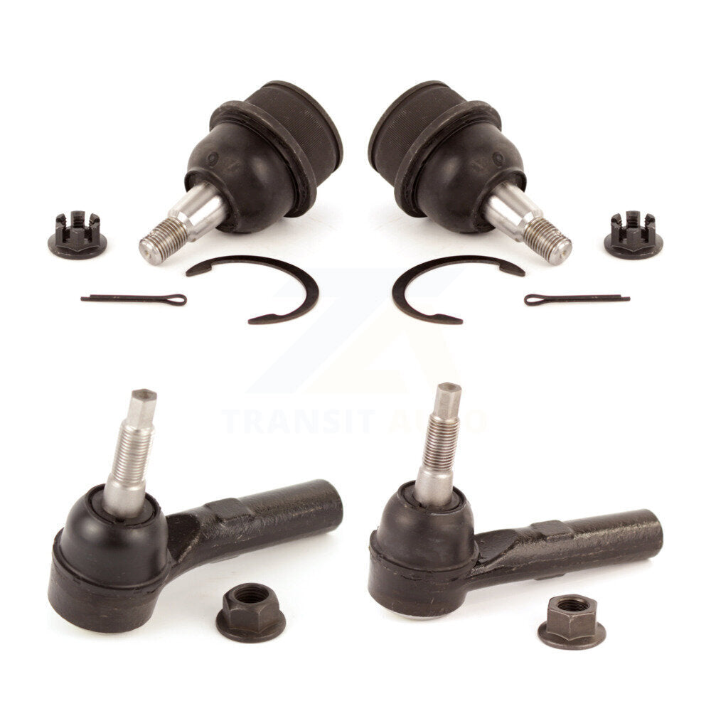 Front Suspension Ball Joint & Tie Rod End Kit For Jeep Grand Cherokee Commander
