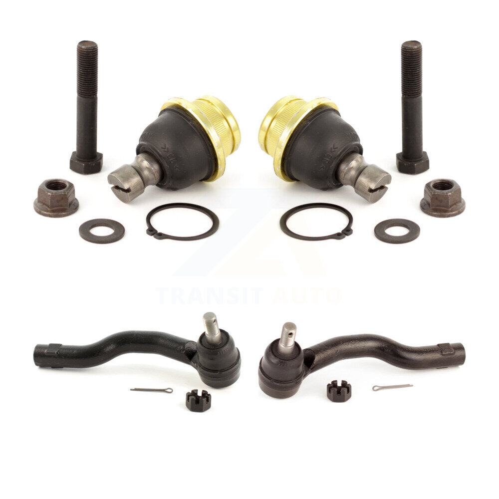Front Ball Joint And Tie Rod End Kit For Nissan TITAN Armada INFINITI QX80 QX56
