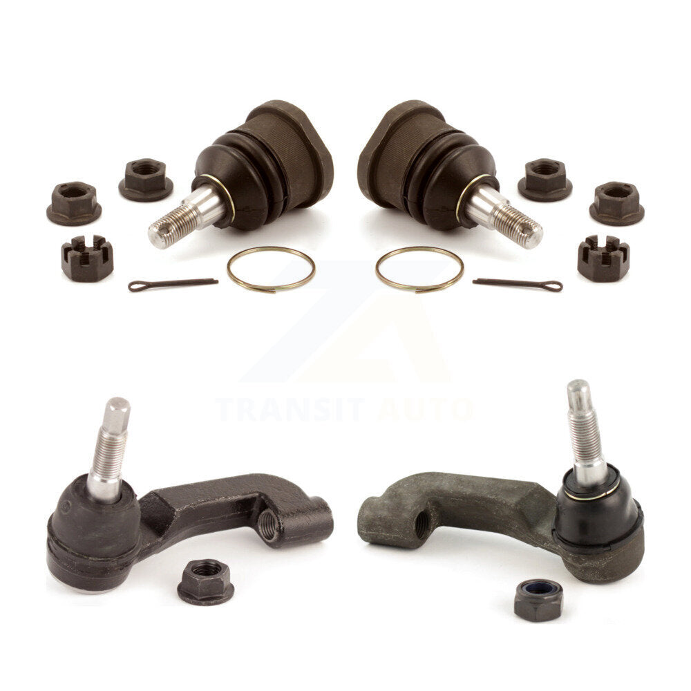 Front Suspension Ball Joint And Tie Rod End Kit For 2005-2007 Jeep Liberty