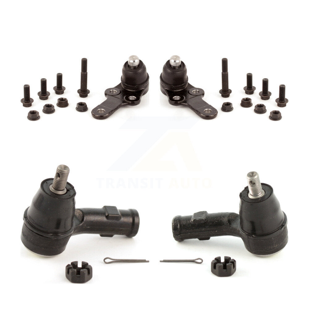 Front Suspension Ball Joint And Tie Rod End Kit For 2008-2011 Ford Focus