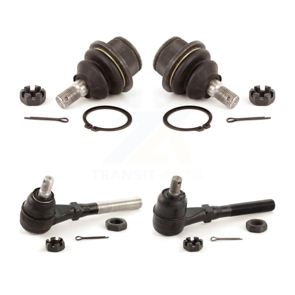 Front Ball Joint And Tie Rod End Kit For Ford F-150 Expedition F-250 Heritage