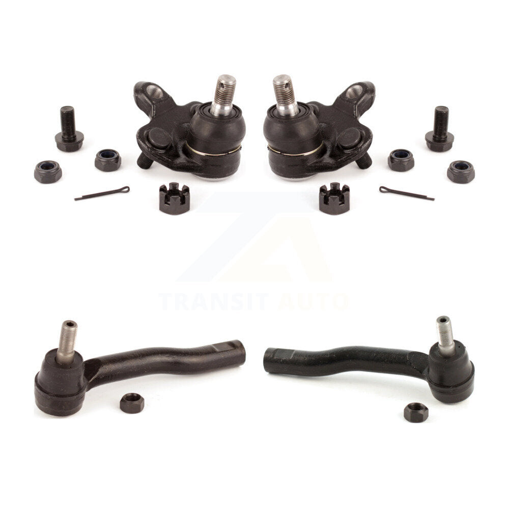Front Suspension Ball Joint And Tie Rod End Kit For 2003-2008 Toyota Corolla