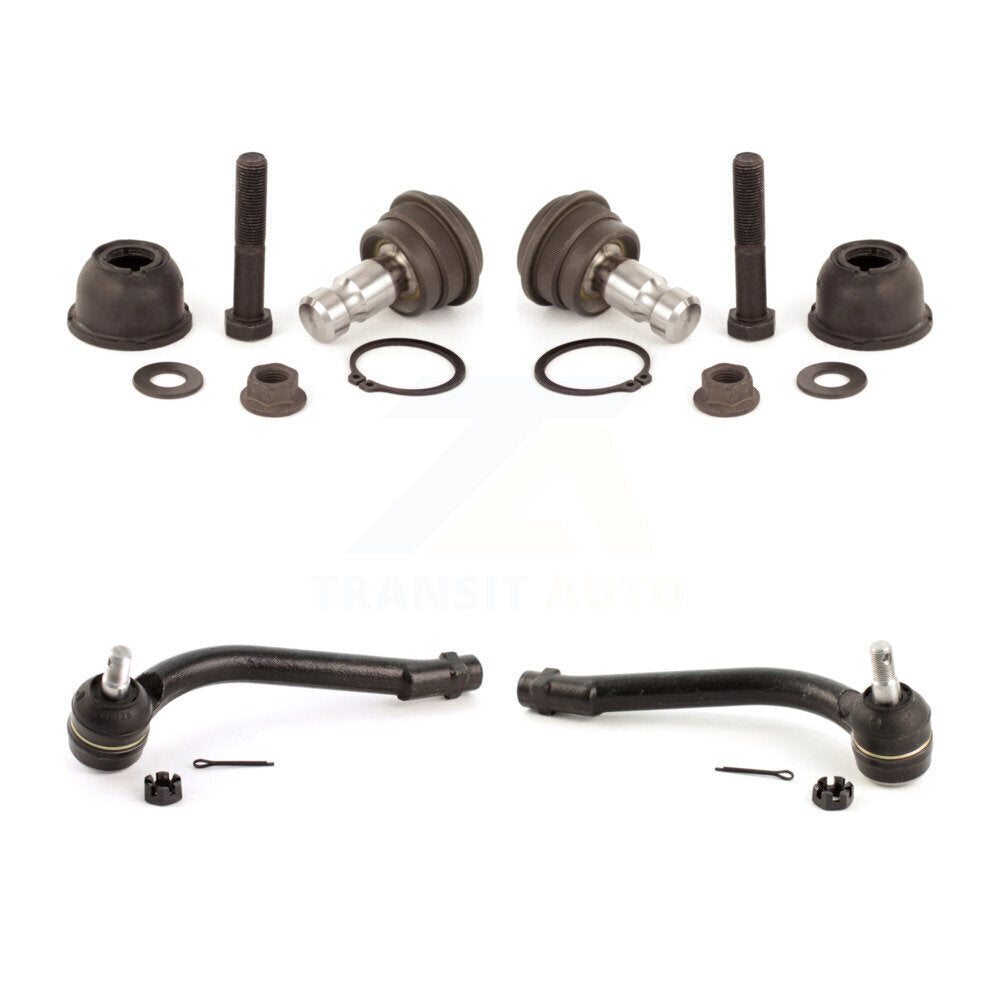Front Suspension Ball Joint And Tie Rod End Kit For Hyundai Santa Fe Kia Sorento
