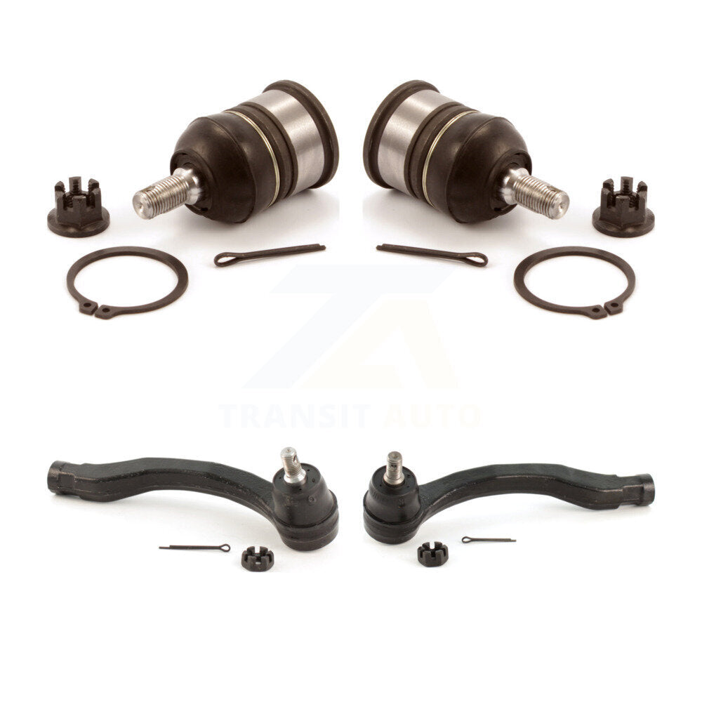 Front Suspension Ball Joint & Tie Rod End Kit For Honda Civic Acura Integra CRX