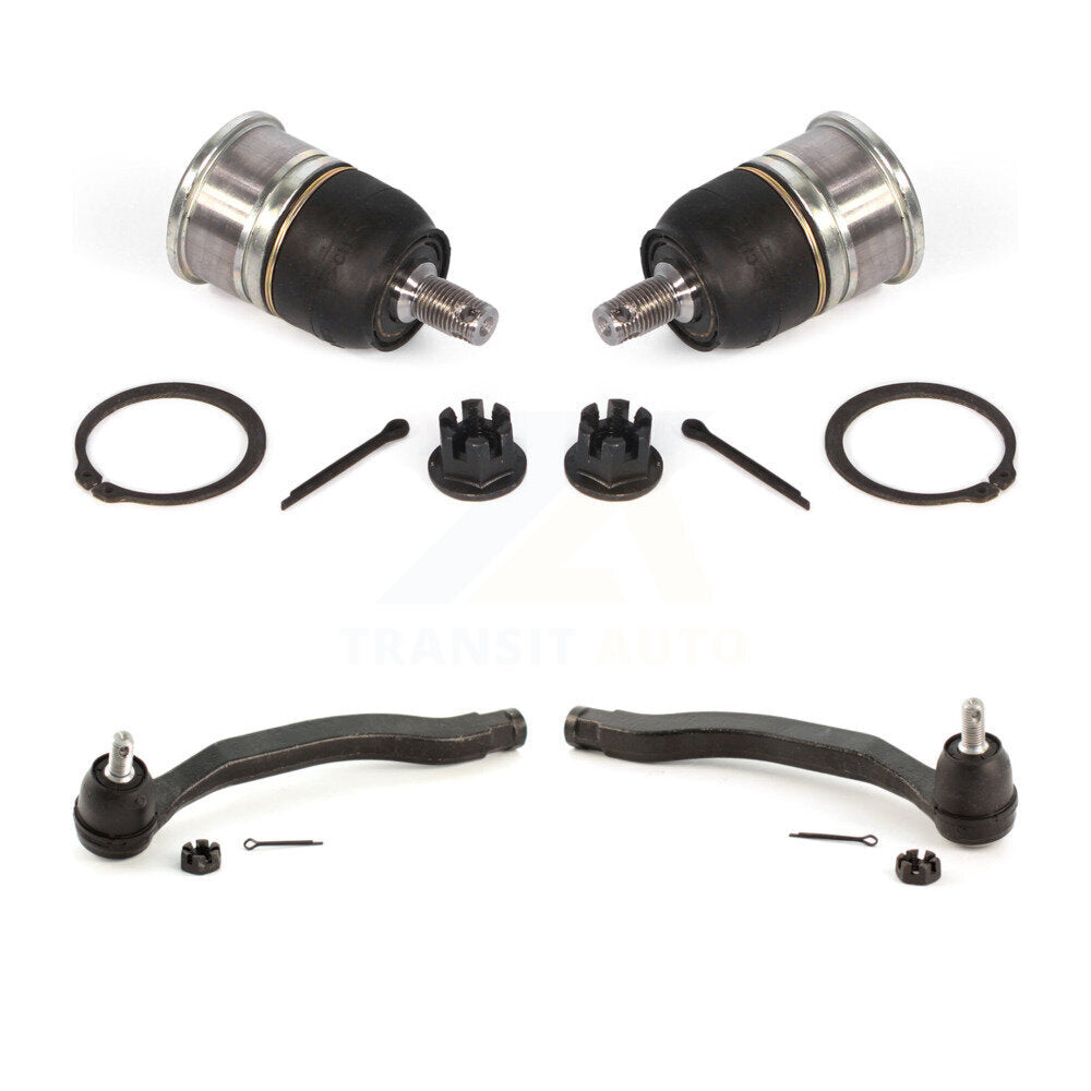 Front Suspension Ball Joint And Tie Rod End Kit For Honda Accord Acura TL CL