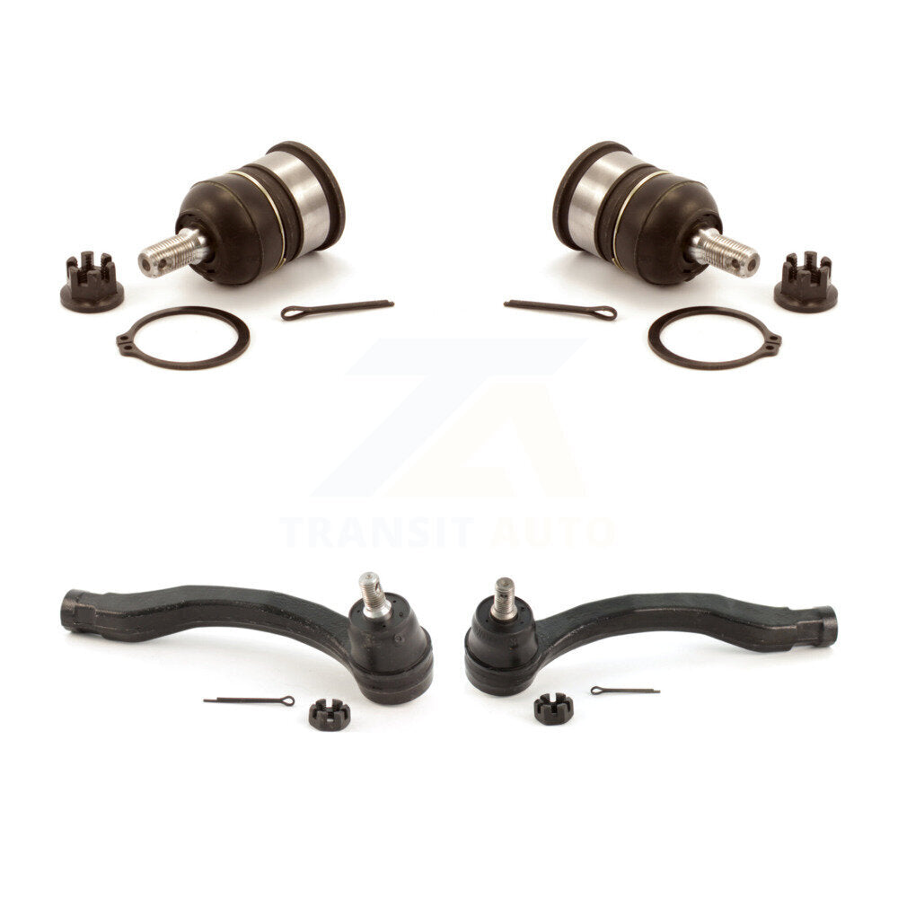Front Ball Joint & Tie Rod End Kit For Honda Civic CR-V Acura Integra EL del Sol