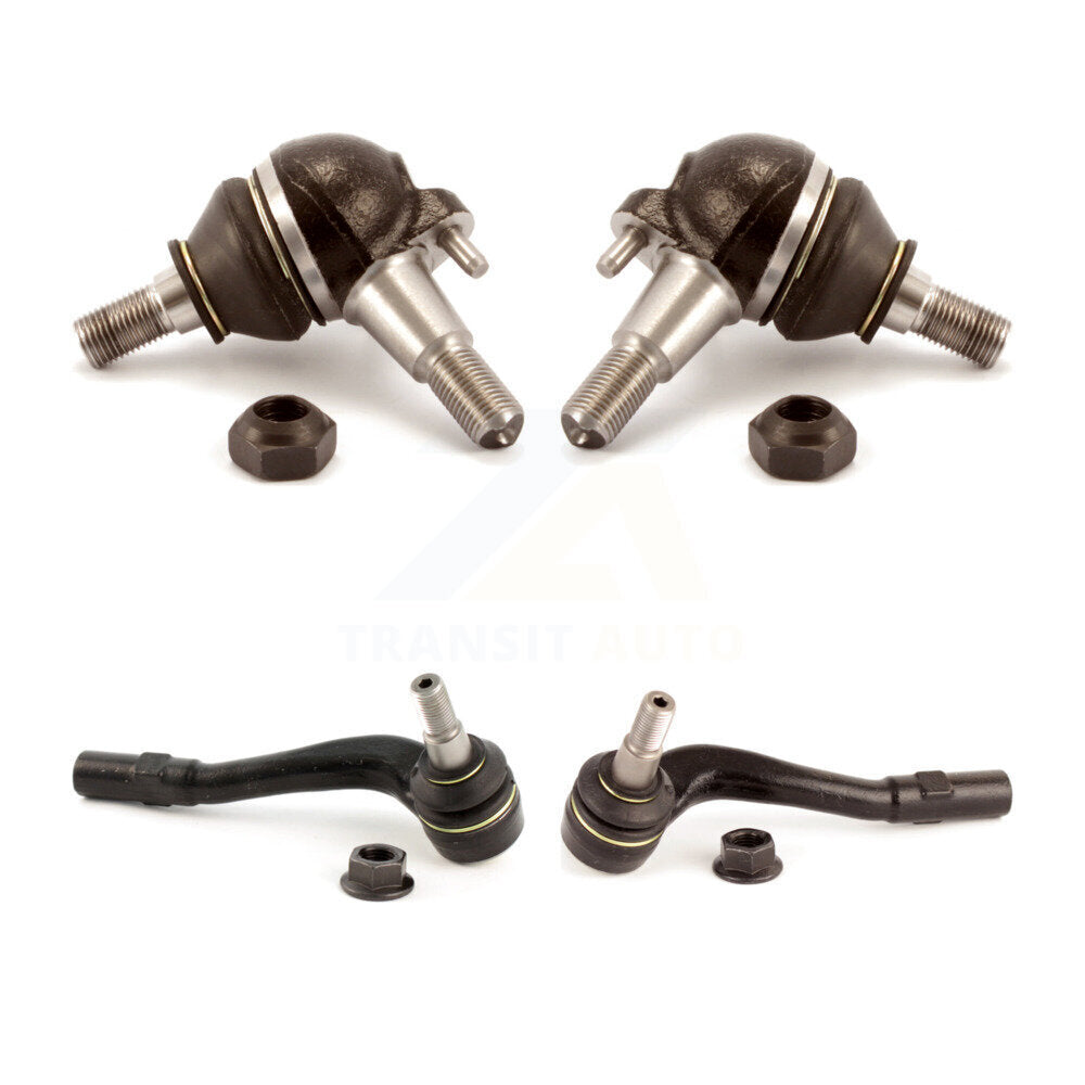 Front Suspension Ball Joint And Tie Rod End Kit For 2003 Mercedes-Benz CLK55 AMG