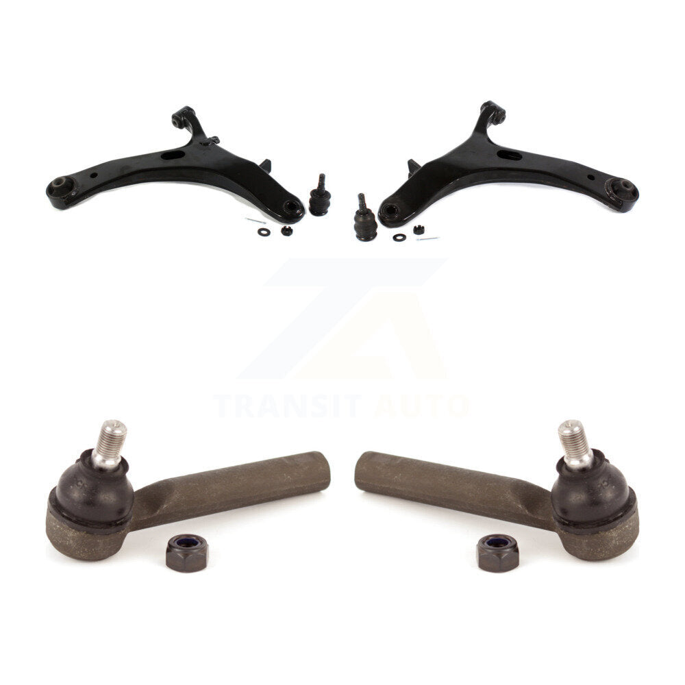 Front Suspension Control Arm And Tie Rod End Kit For Subaru Outback Legacy