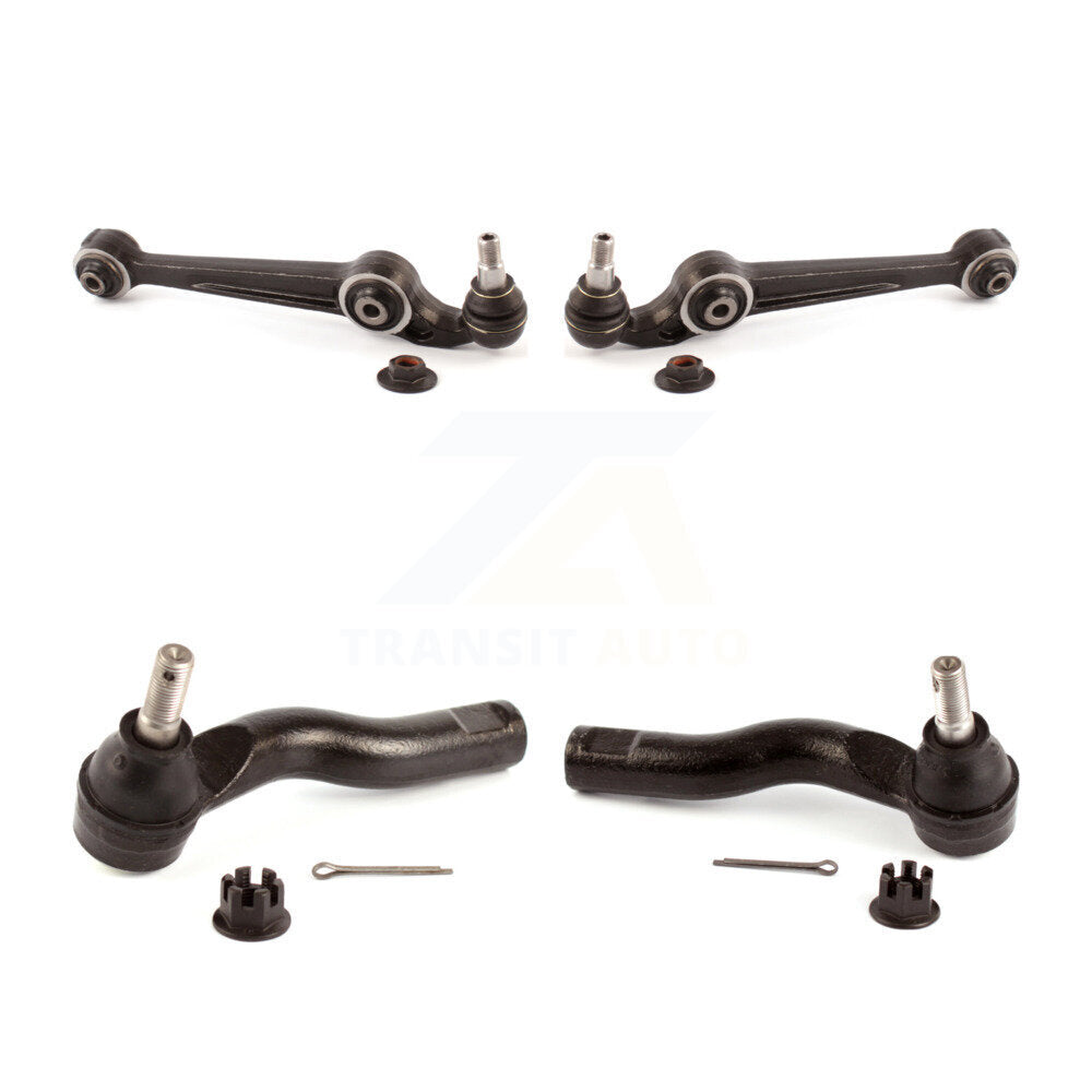 Front Suspension Control Arm Assembly & Tie Rod End Kit For Mazda 6 Ford Fusion