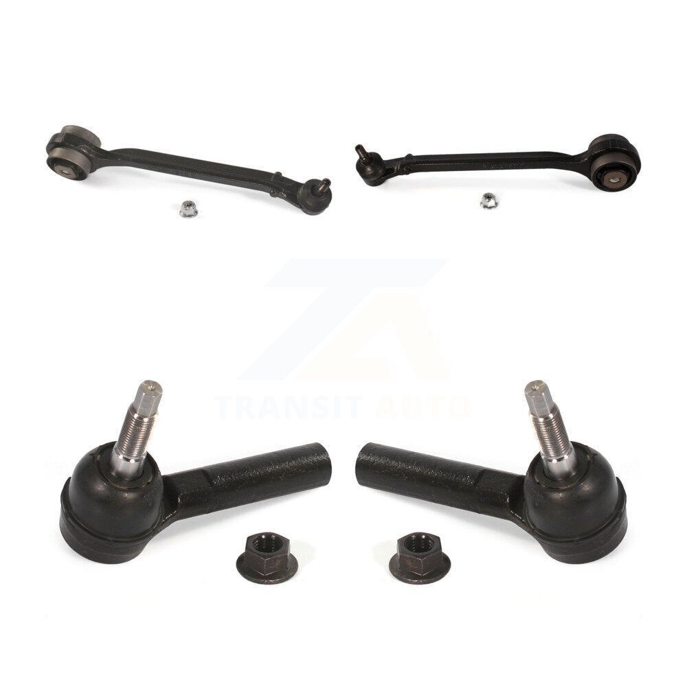 Front Suspension Control Arm Assembly Tie Rod End Kit For Dodge Charger Chrysler