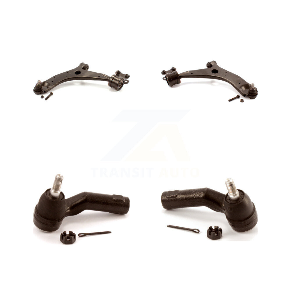Front Suspension Control Arm Assembly And Tie Rod End Kit For Mazda 3 5 Sport