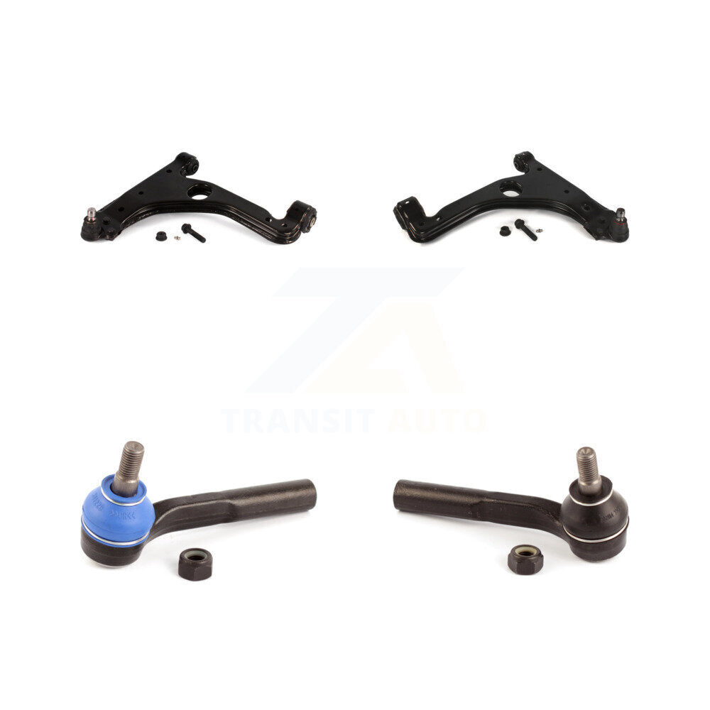 Front Suspension Control Arm Assembly Tie Rod End Kit For 2008-2009 Saturn Astra