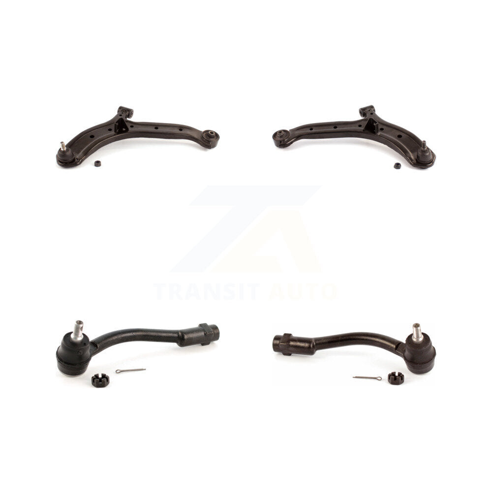 Front Suspension Control Arm Assembly And Tie Rod End Kit For Hyundai Accent