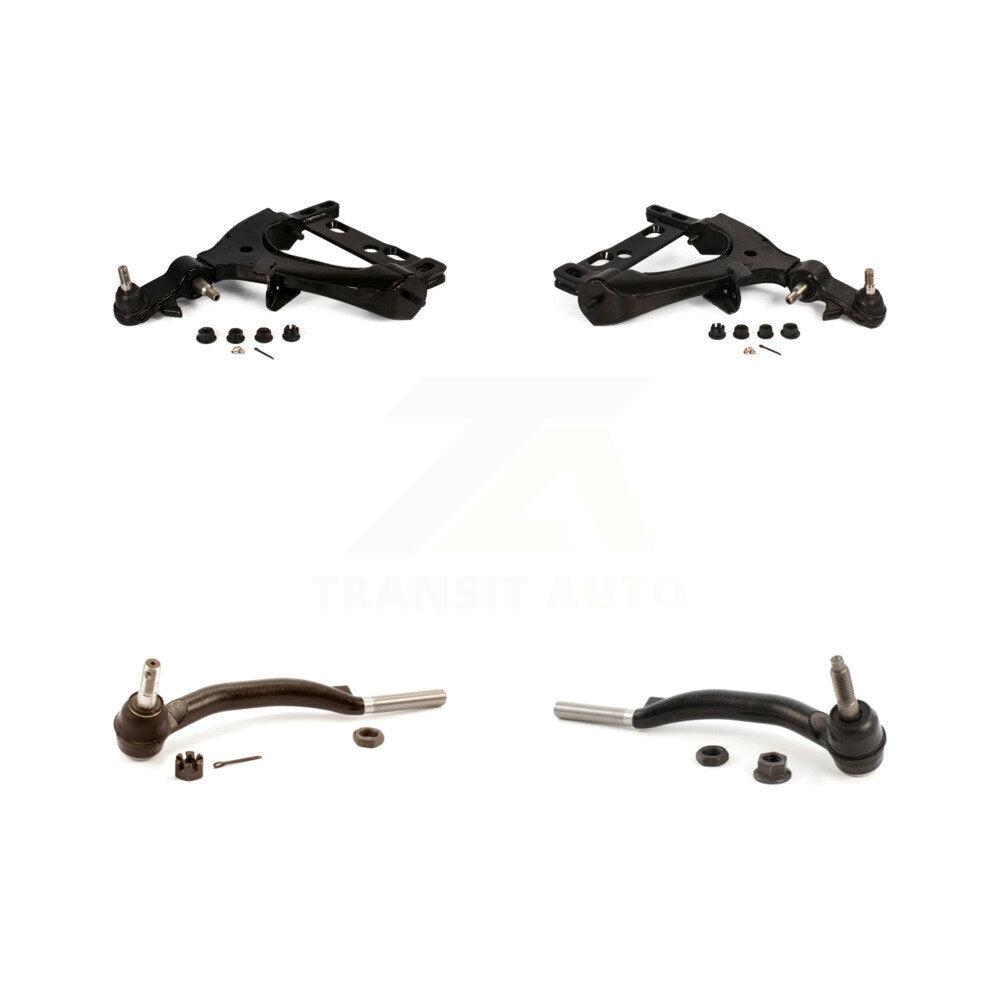 Front Suspension Control Arm Assembly Tie Rod End Kit For GMC Chevrolet Envoy XL