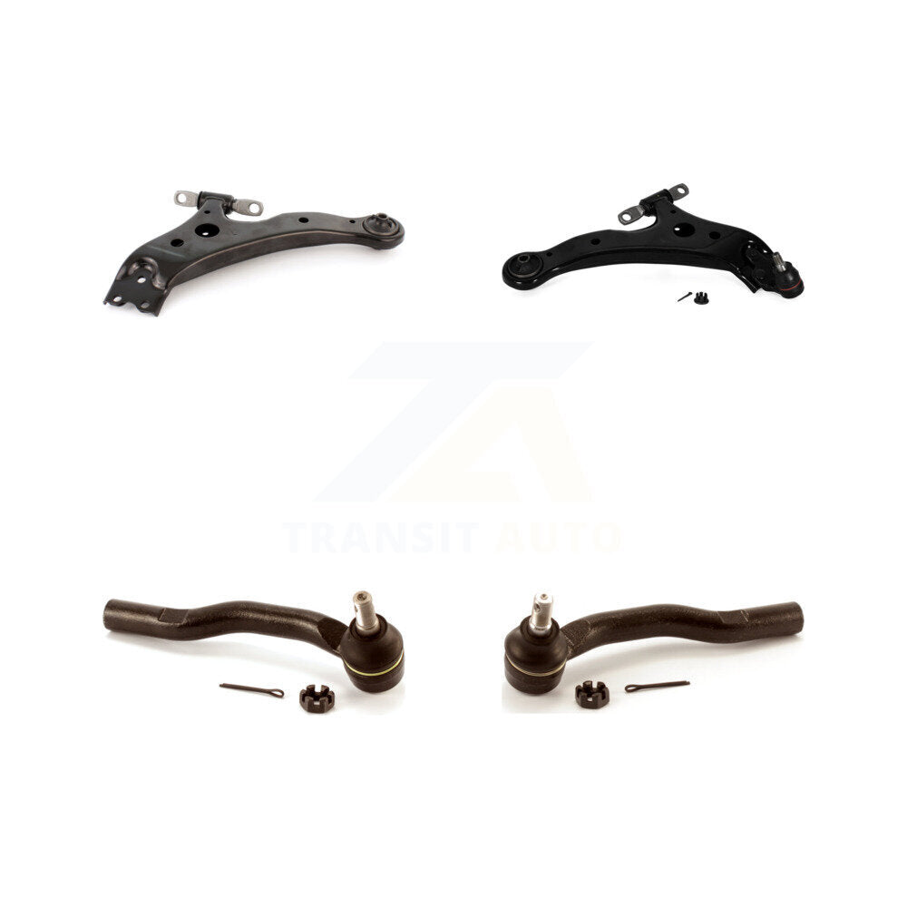 Front Suspension Control Arm Assembly & Tie Rod End Kit For Toyota Camry Solara