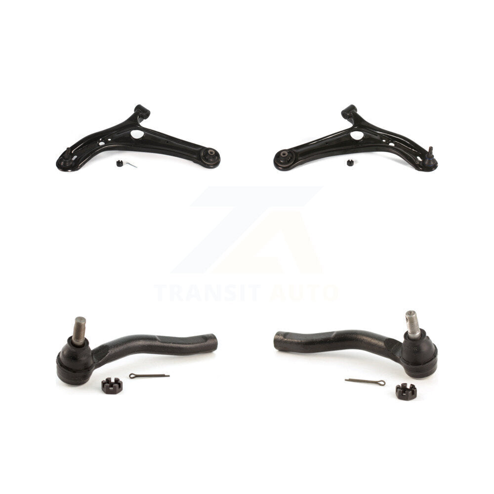 Front Suspension Control Arm Assembly Tie Rod End Kit For 2000-2002 Toyota Echo