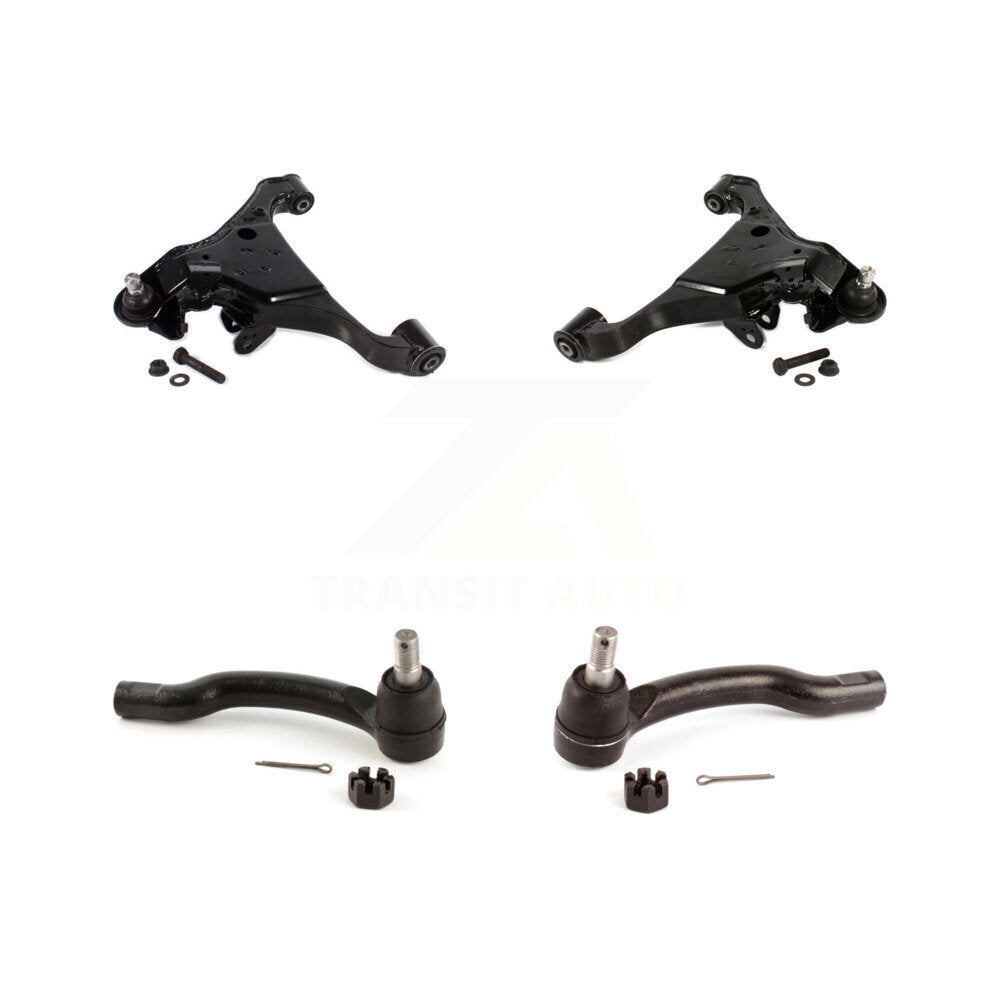 Front Suspension Arm And Tie Rod End Kit For Nissan Frontier Pathfinder Xterra