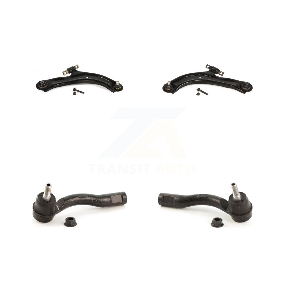 Front Suspension Control Arm And Tie Rod End Kit For 2007-2012 Nissan Sentra
