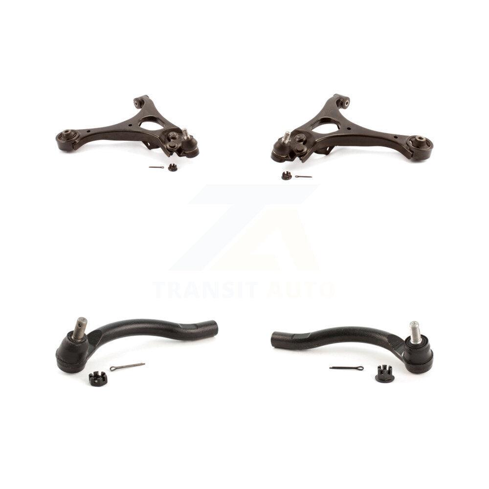 Front Suspension Control Arm Assembly Tie Rod End Kit For Honda Civic Acura CSX