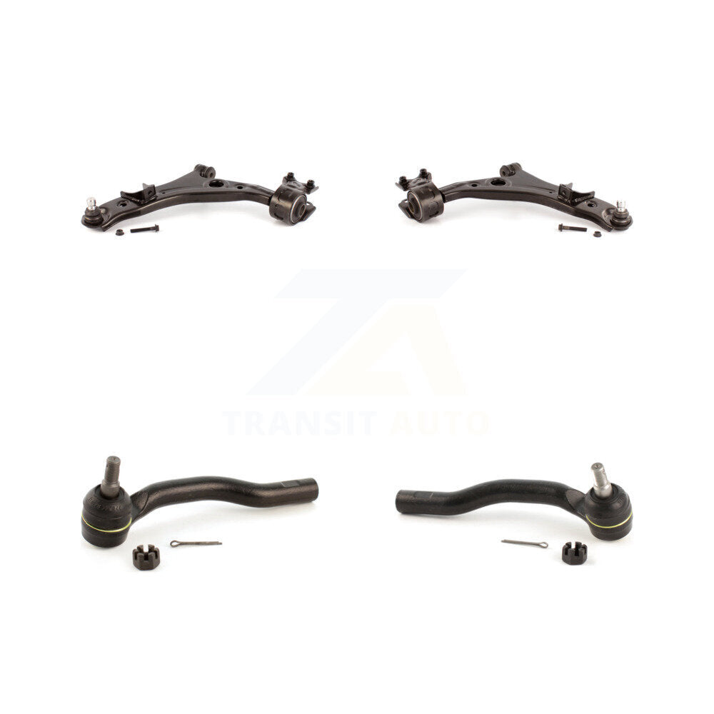 Front Suspension Control Arm Assembly Tie Rod End Kit For Ford Edge Lincoln MKX