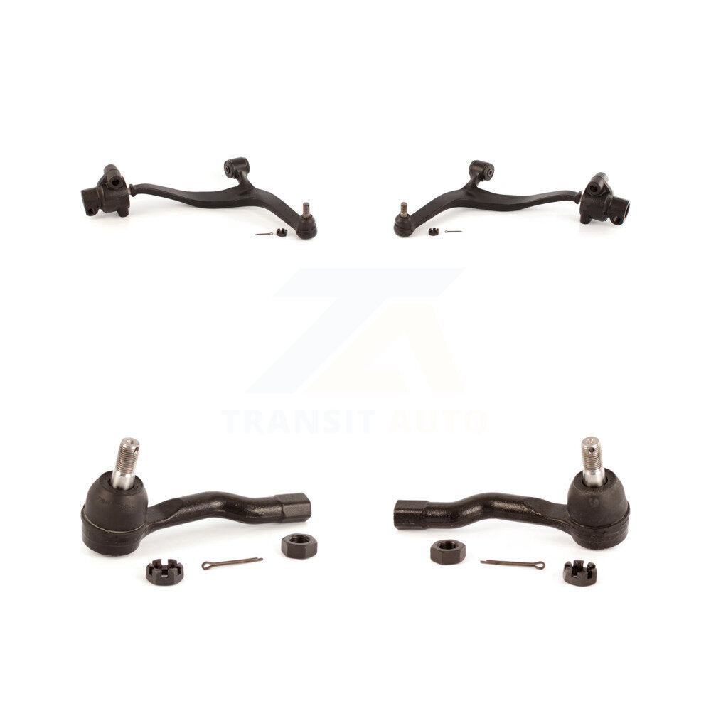 Front Suspension Control Arm & Tie Rod End Kit For 2003-2008 INFINITI FX35 FX45