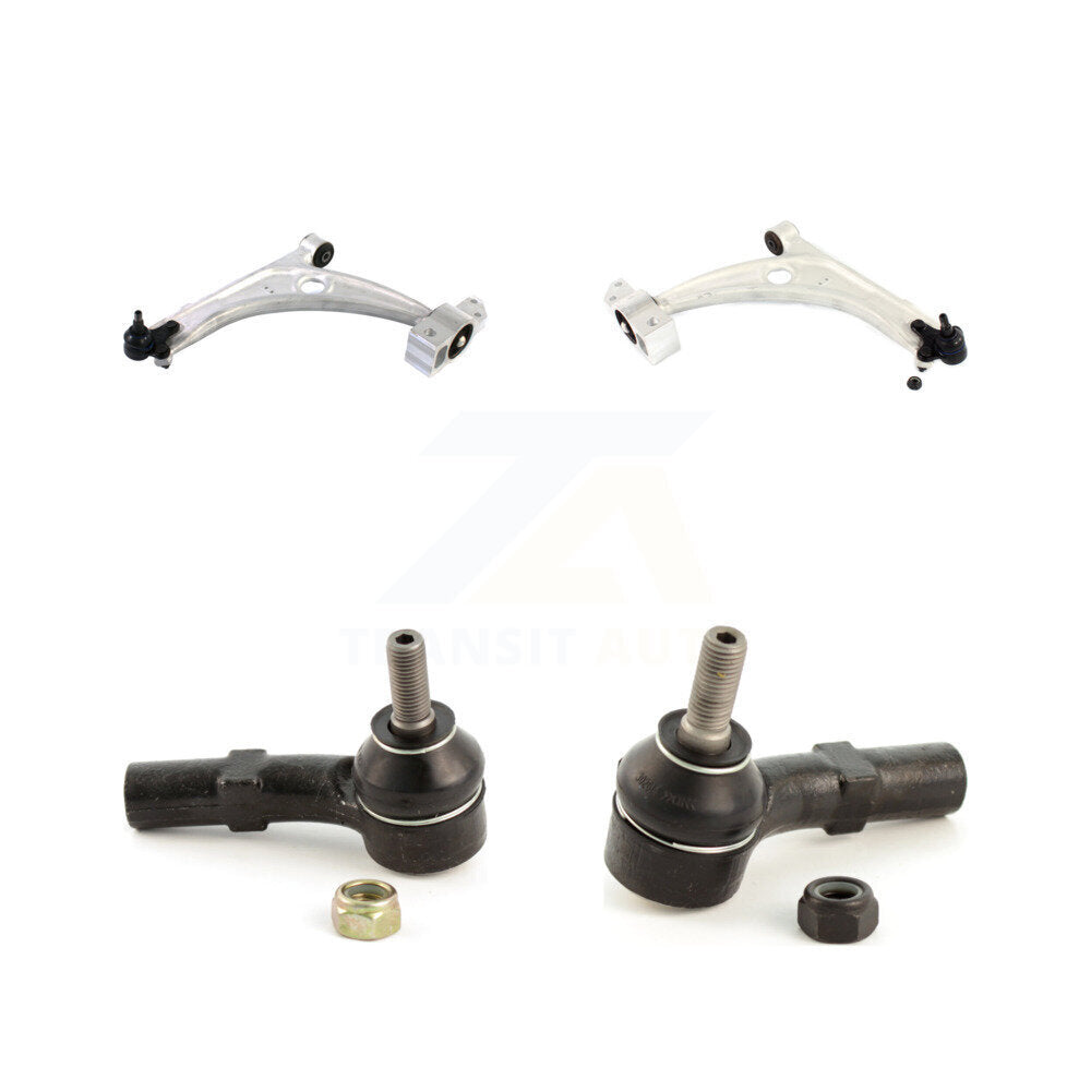 Front Suspension Control Arm And Tie Rod End Kit For 2006-2010 Volkswagen Passat
