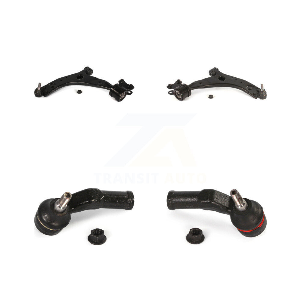 Front Suspension Control Arm Assembly Tie Rod End Kit For Volvo C30 S40 C70 V50