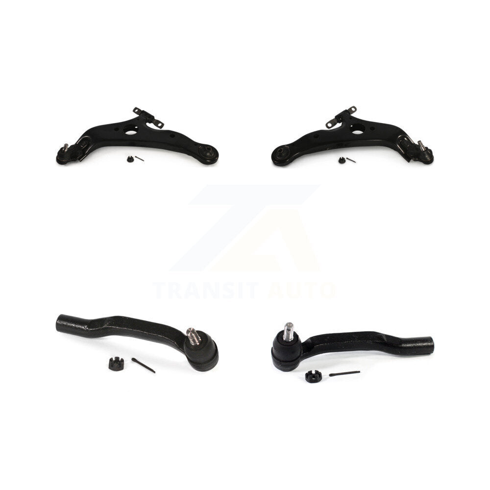 Front Suspension Control Arm And Tie Rod End Kit For 2004-2010 Toyota Sienna