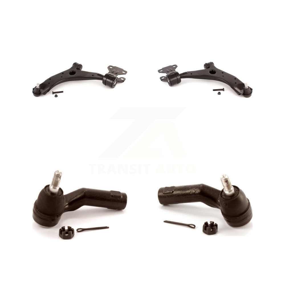 Front Suspension Control Arm Assembly And Tie Rod End Kit For Mazda 3 Sport