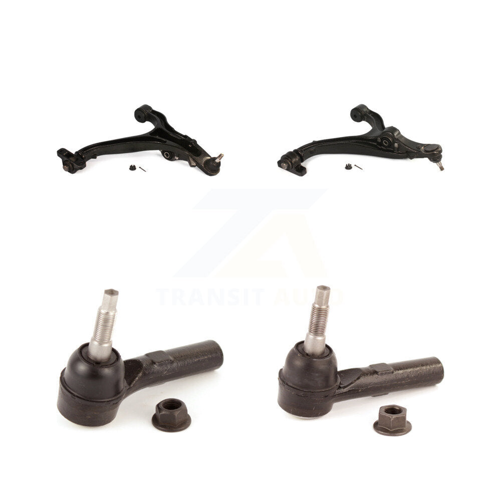 Front Suspension Control Arm Assembly & Tie Rod End Kit For Jeep Grand Cherokee
